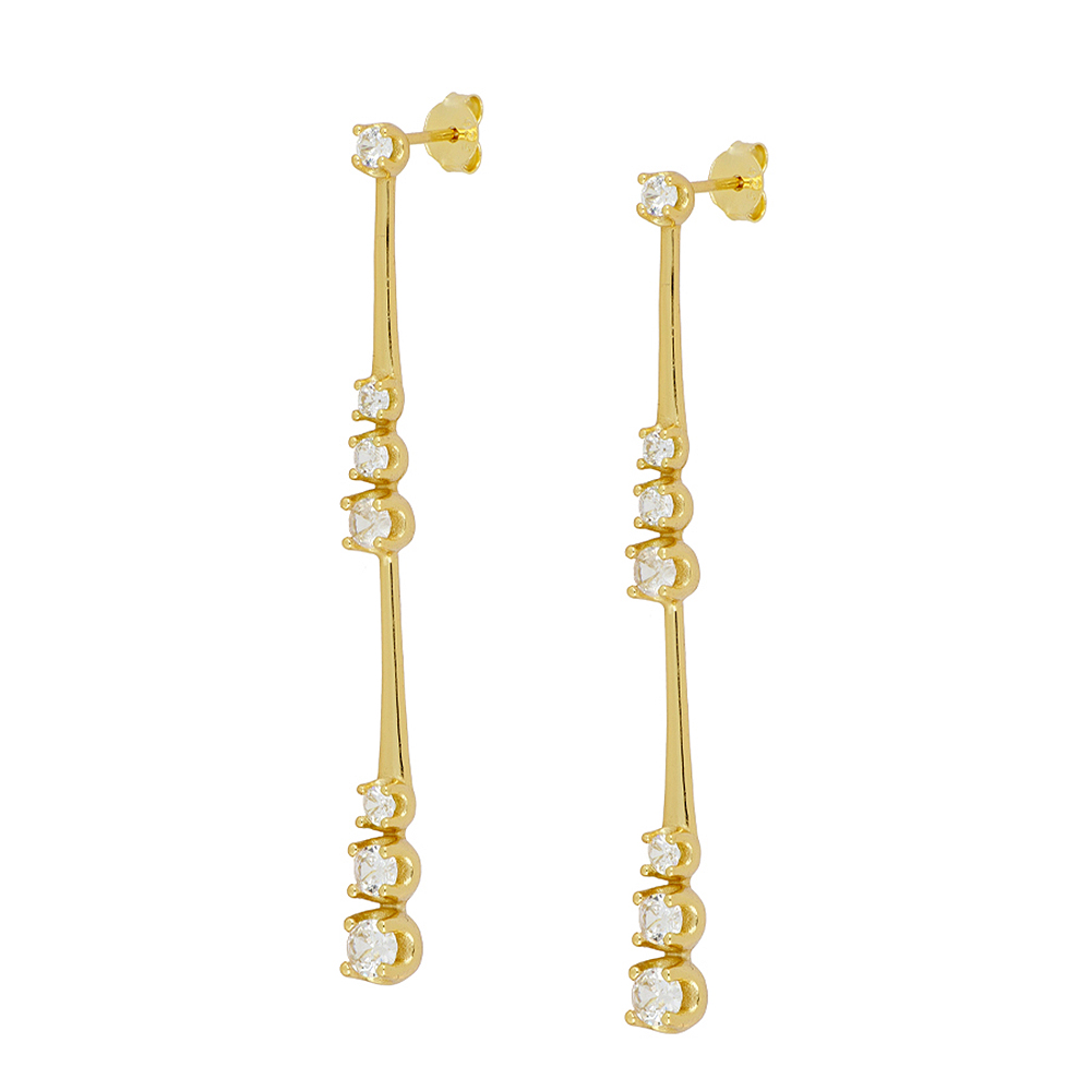 pendientes con circonitas